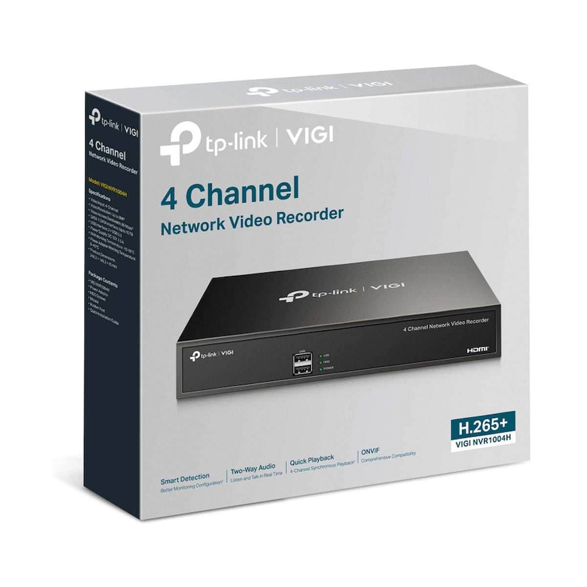 TP-Link Vigi NVR1004H 4-Channel Network Video Recorder