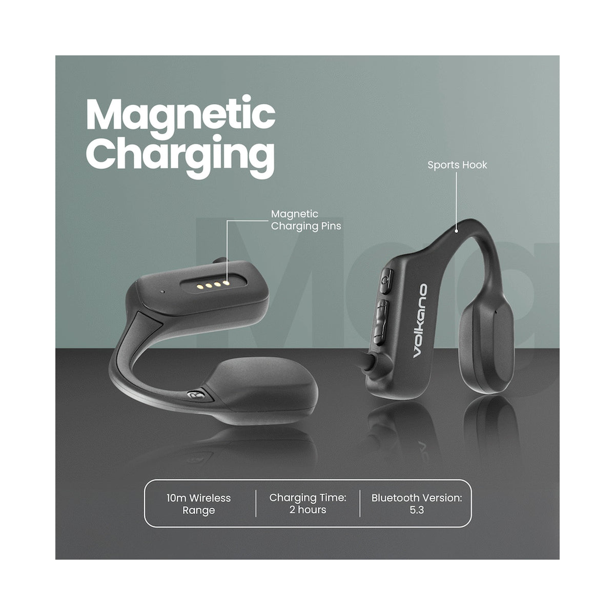 Volkano Pace Series Open-ear Bone Conduction Headphone