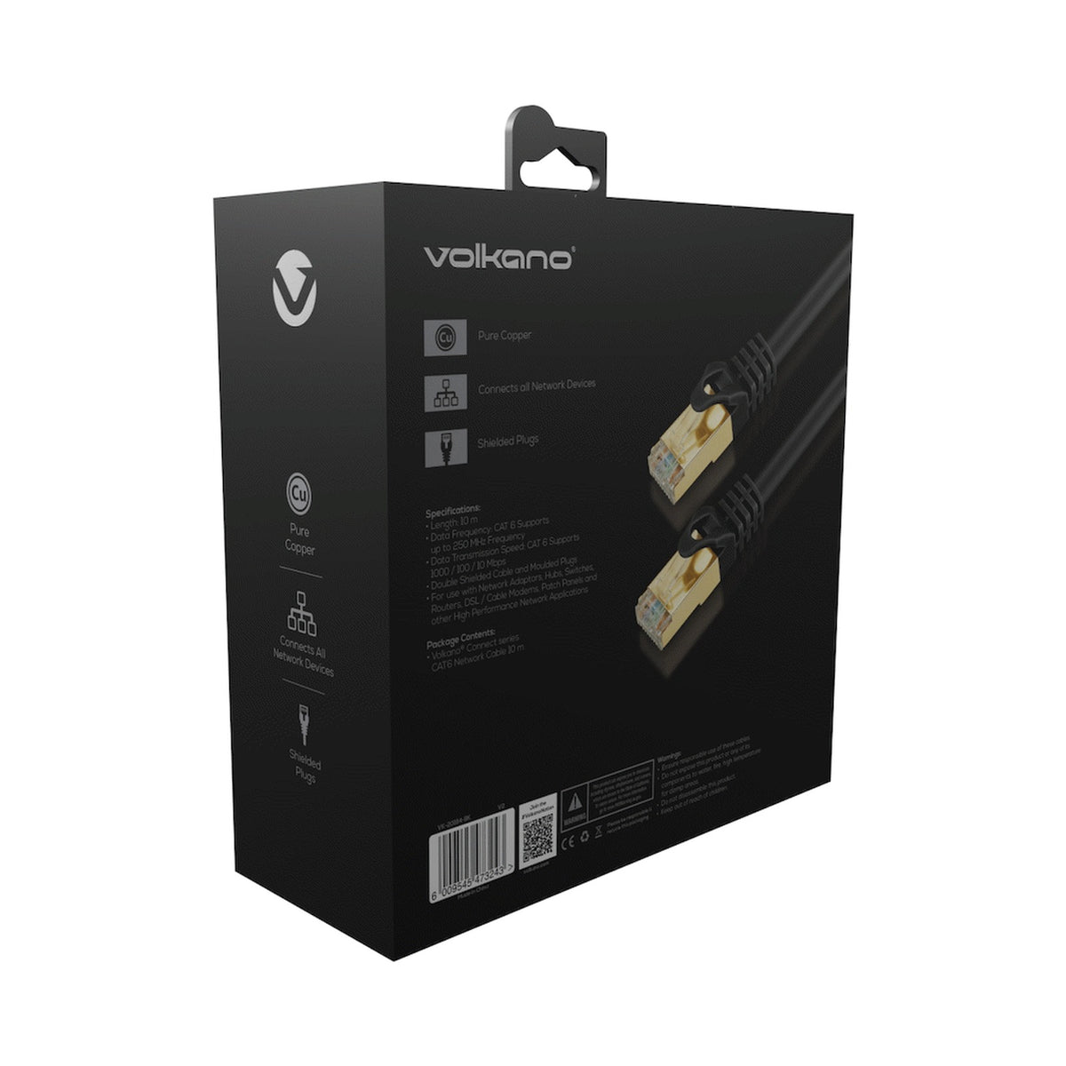 Volkano Connect Series CAT6 Network Cable 10m