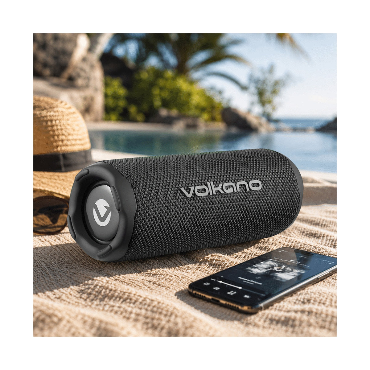 Volkano London Series Bluetooth Speaker - Black
