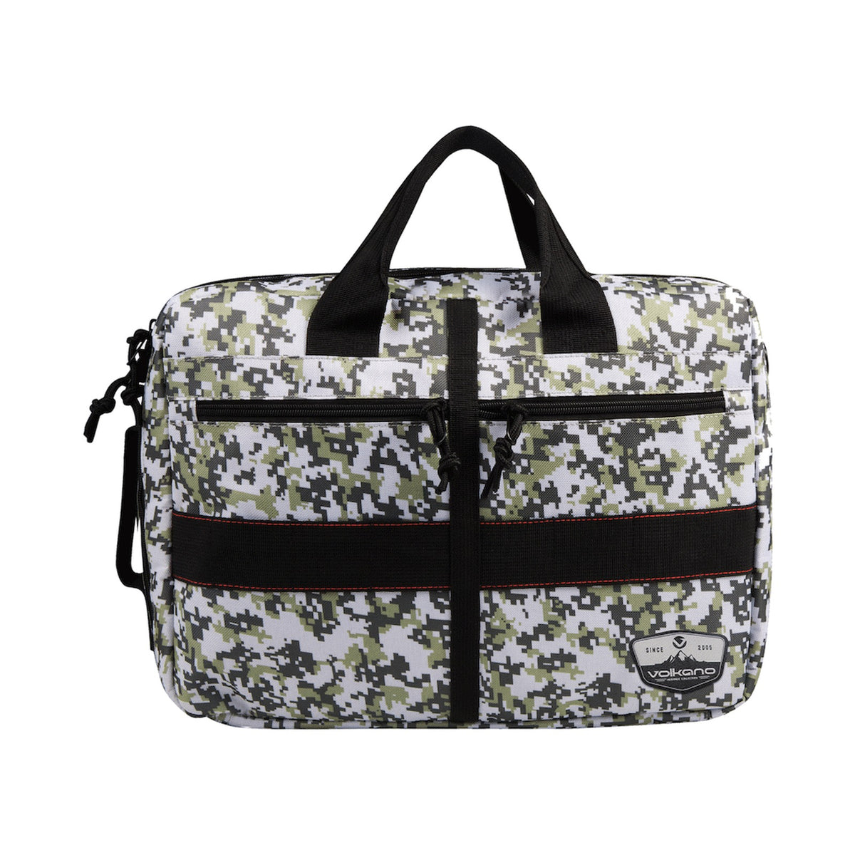 Volkano Storm Hybrid Laptop Bag - Grey/Wht