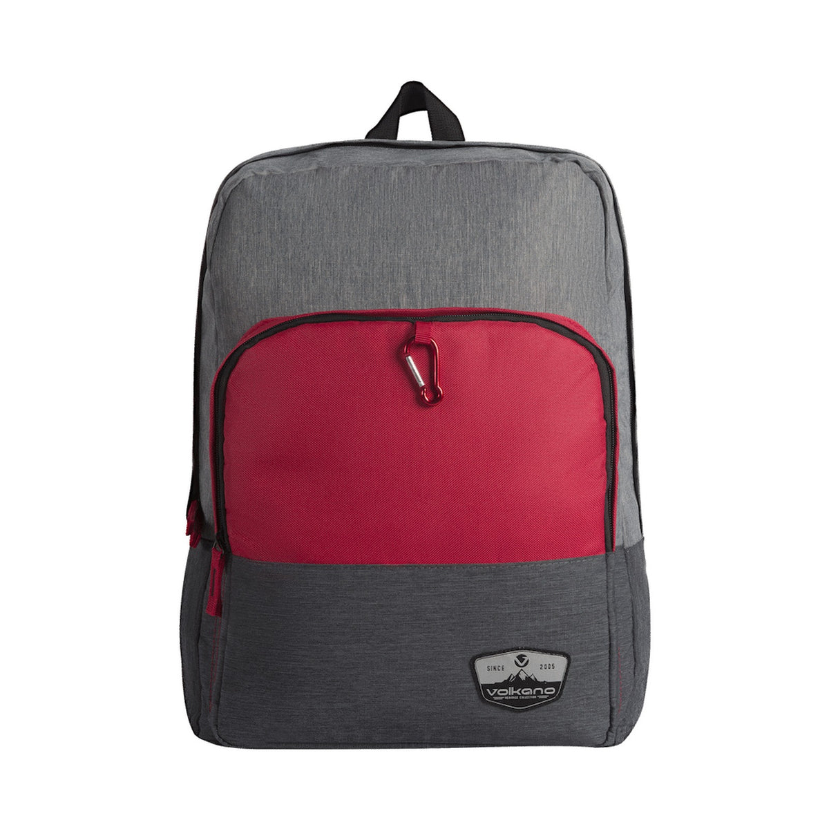 Volkano Ripper 15.6" Laptop Backpack - Grey/Red