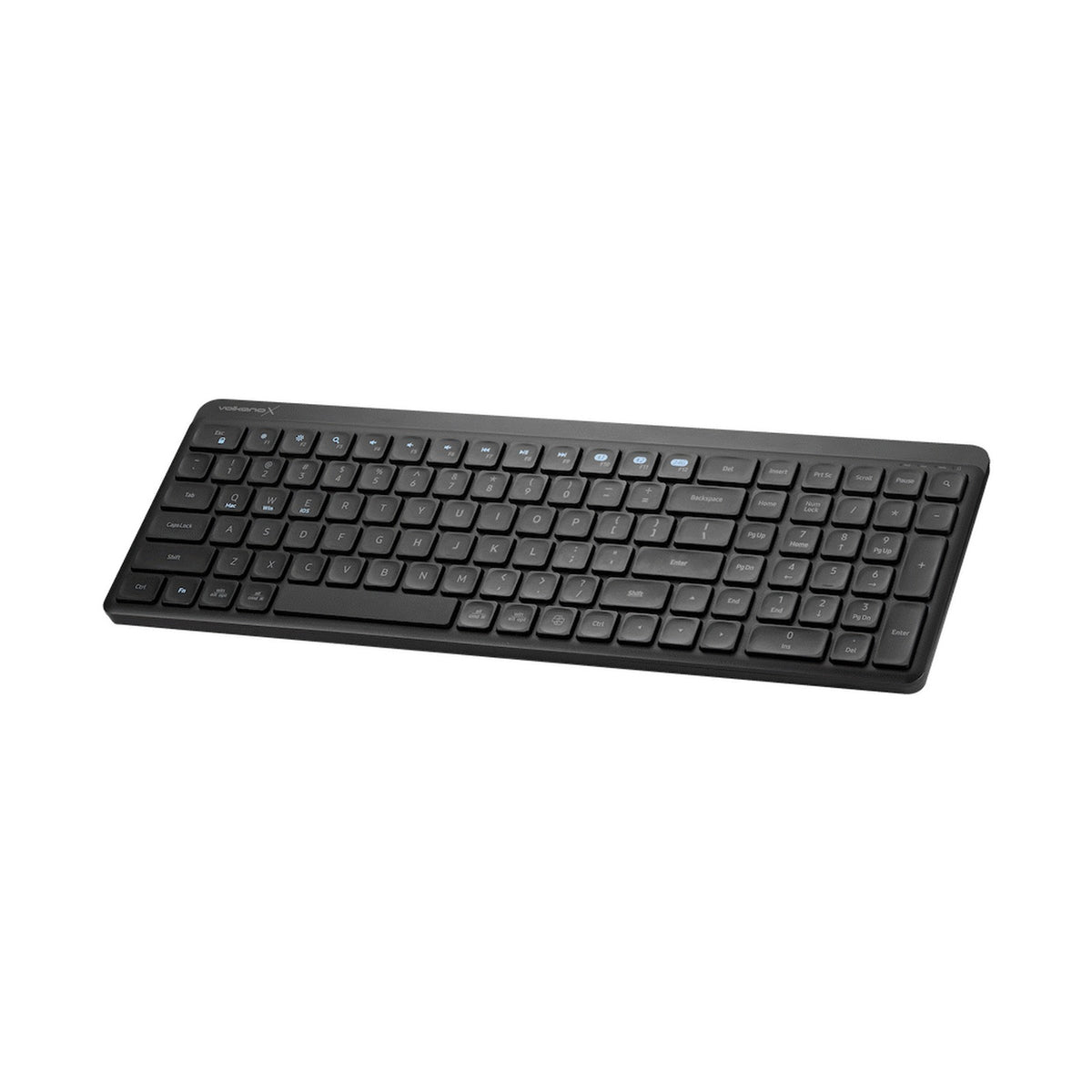 VolkanoX Scorch Bluetooth Wireless Keyboard and Mouse Combo - Graphite
