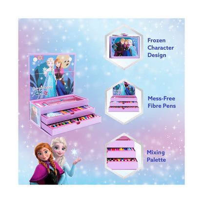 43 PC COLOURING STATIONERY SET - FROZEN