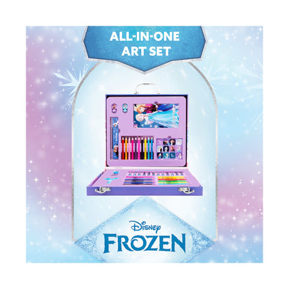 42 PIECE COLOURING STATIONERY BRIEFCASE- FROZEN