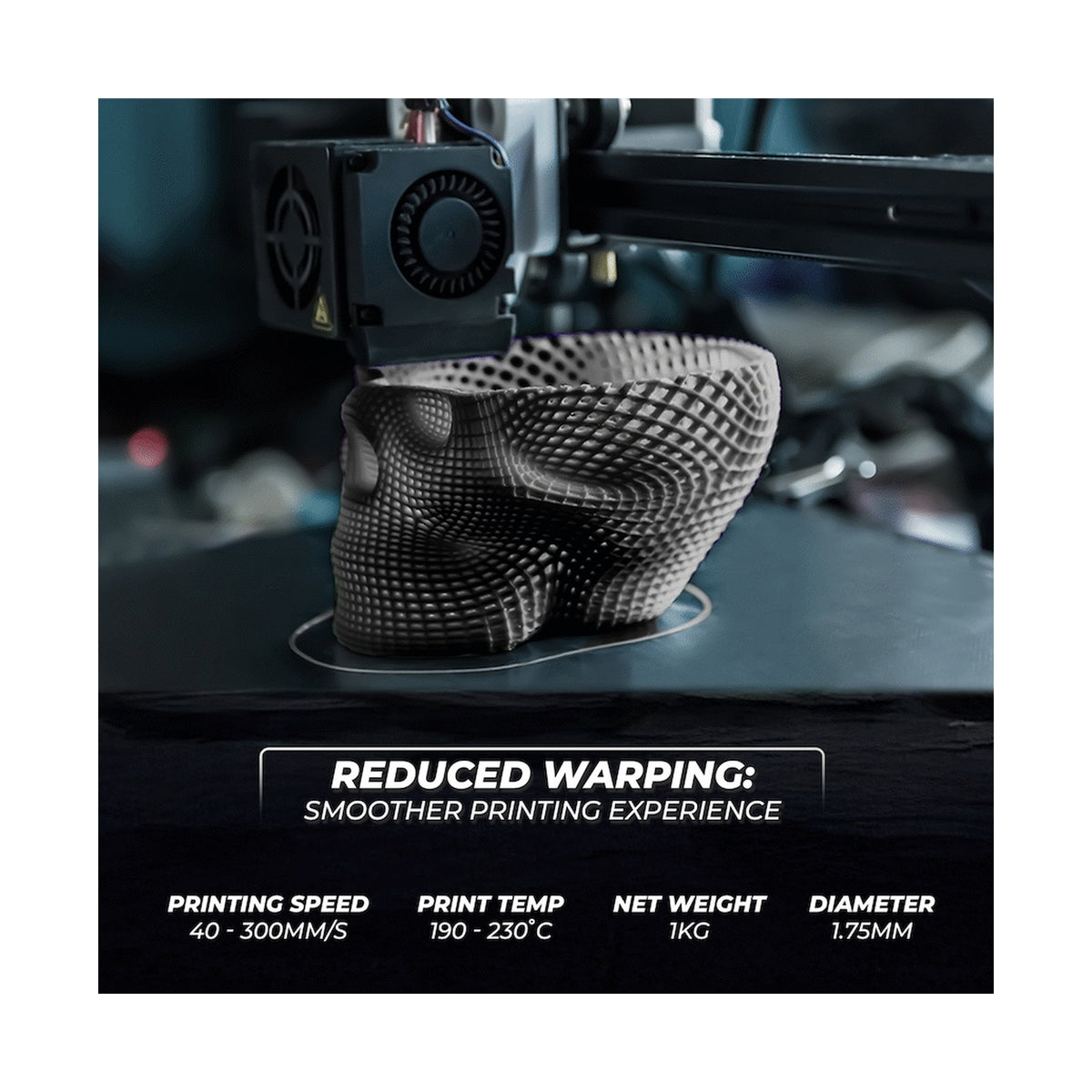 Ender PLA Black Filament 1Kg