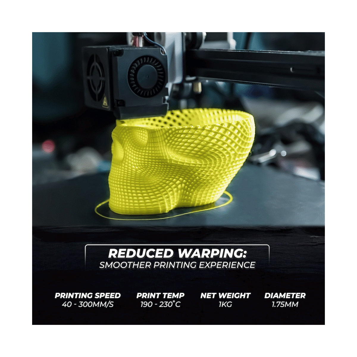 Ender PLA Filament - Yellow - 1kg