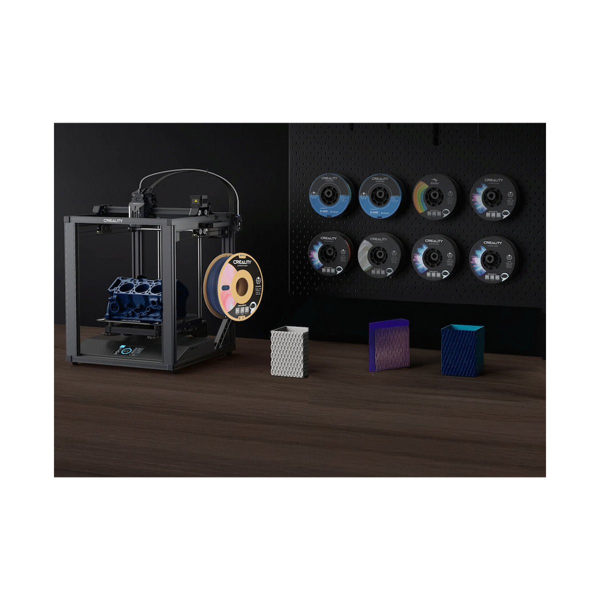 Creality CR-PLA Filament - Matte Navy Blue (1kg)