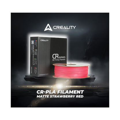 Creality CR-PLA Filament - Matte - Strawberry Red (1kg)