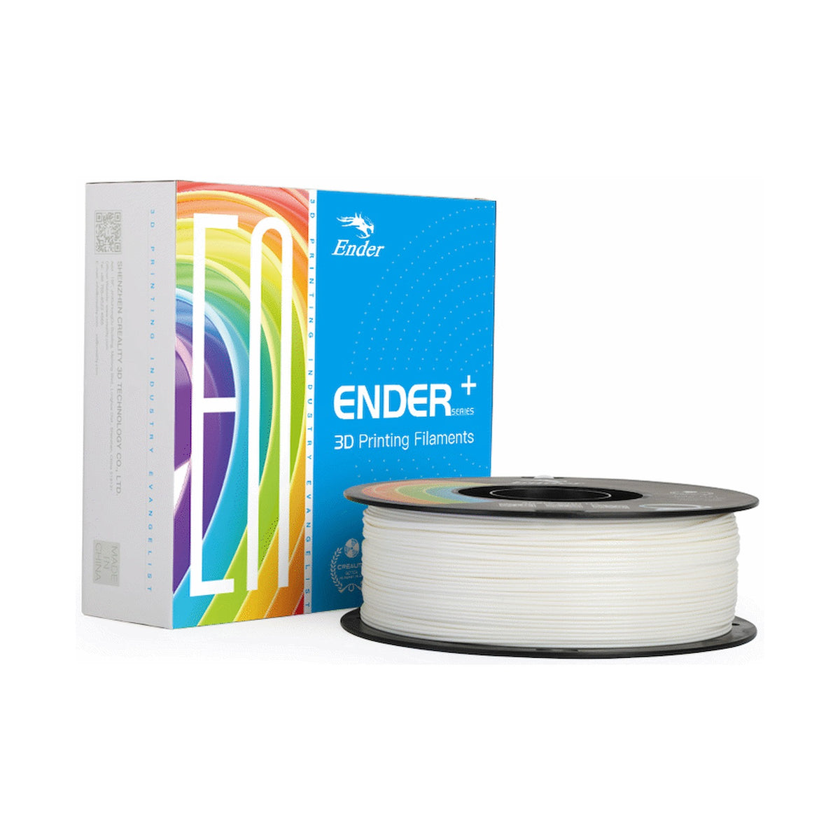 Ender PLA+ Filament - White - 1kg