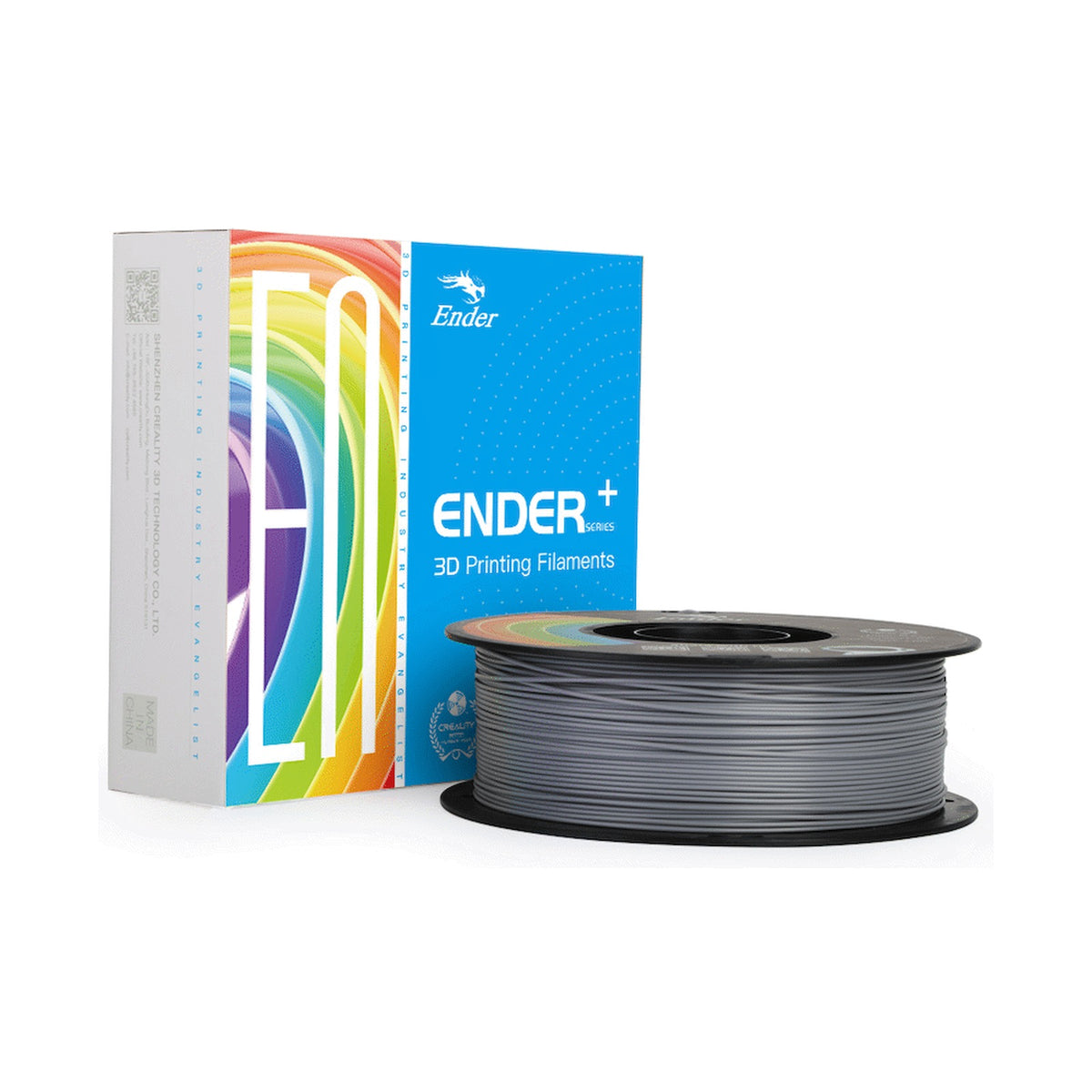 Ender PLA+ Filament Grey 1Kg
