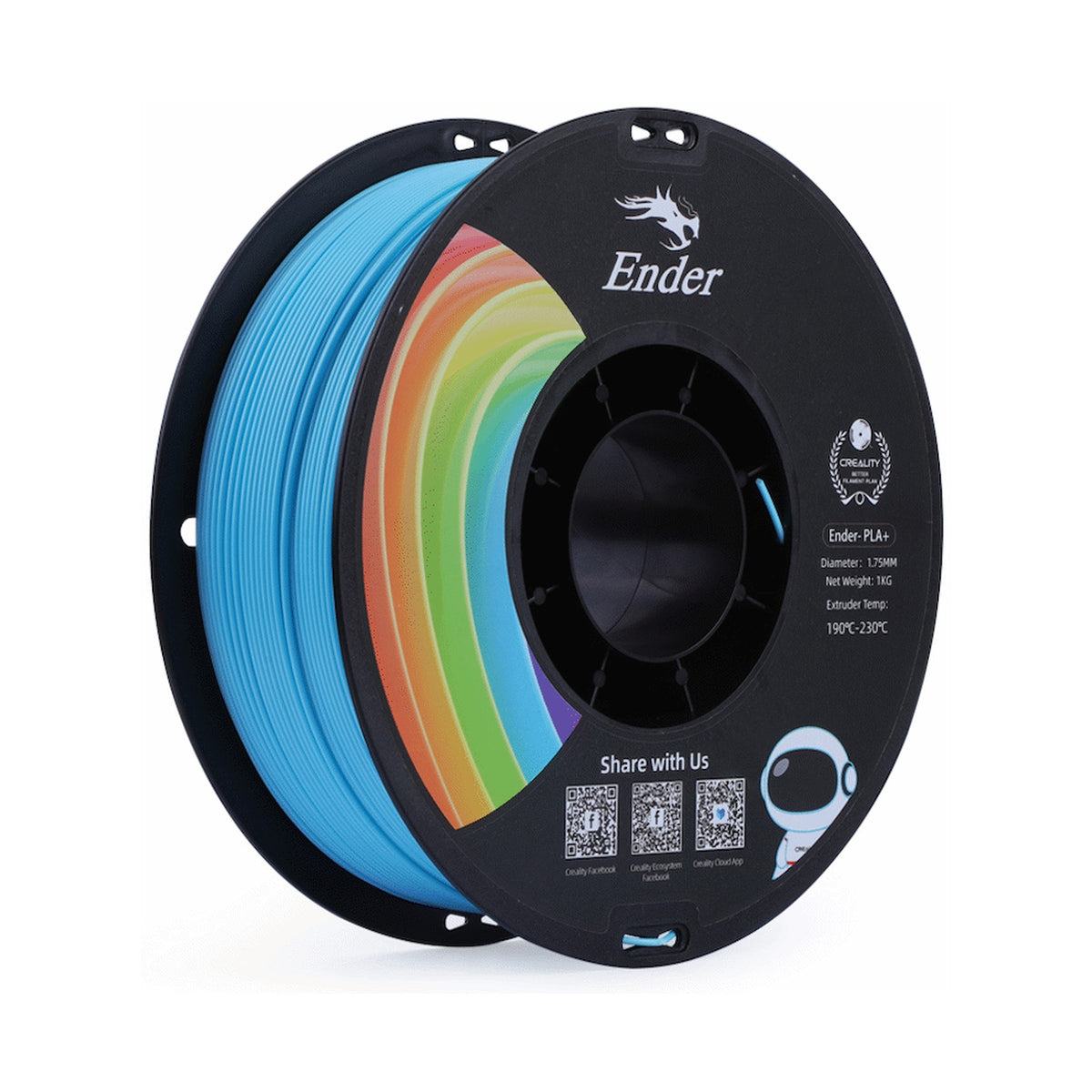 Ender PLA+ Filament Blue 1kg