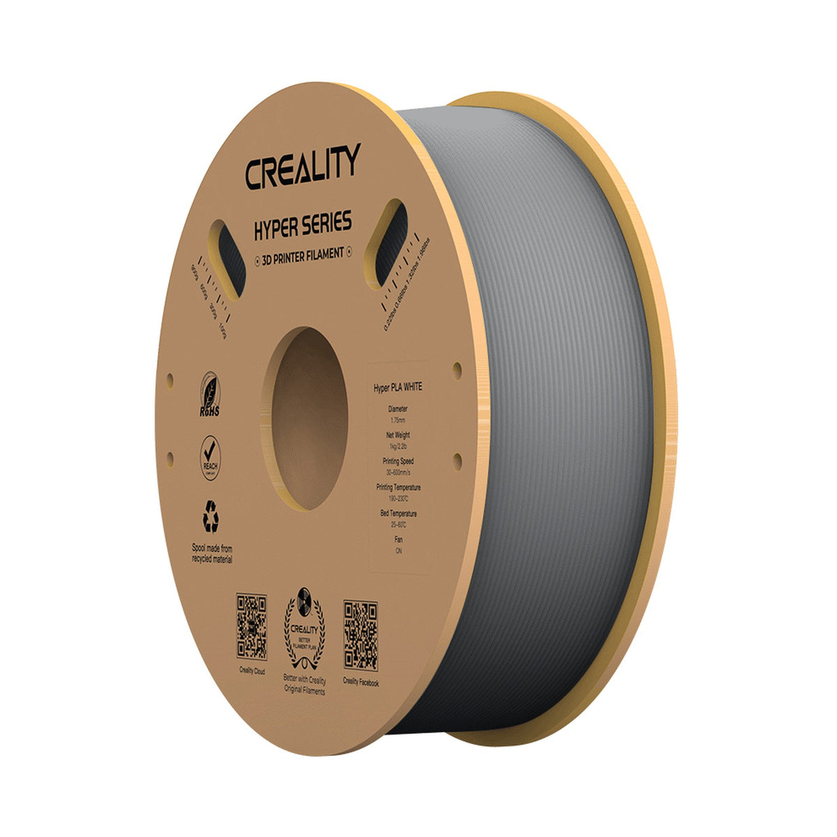Creality Hyper PLA High-Speed Grey Filament 1kg