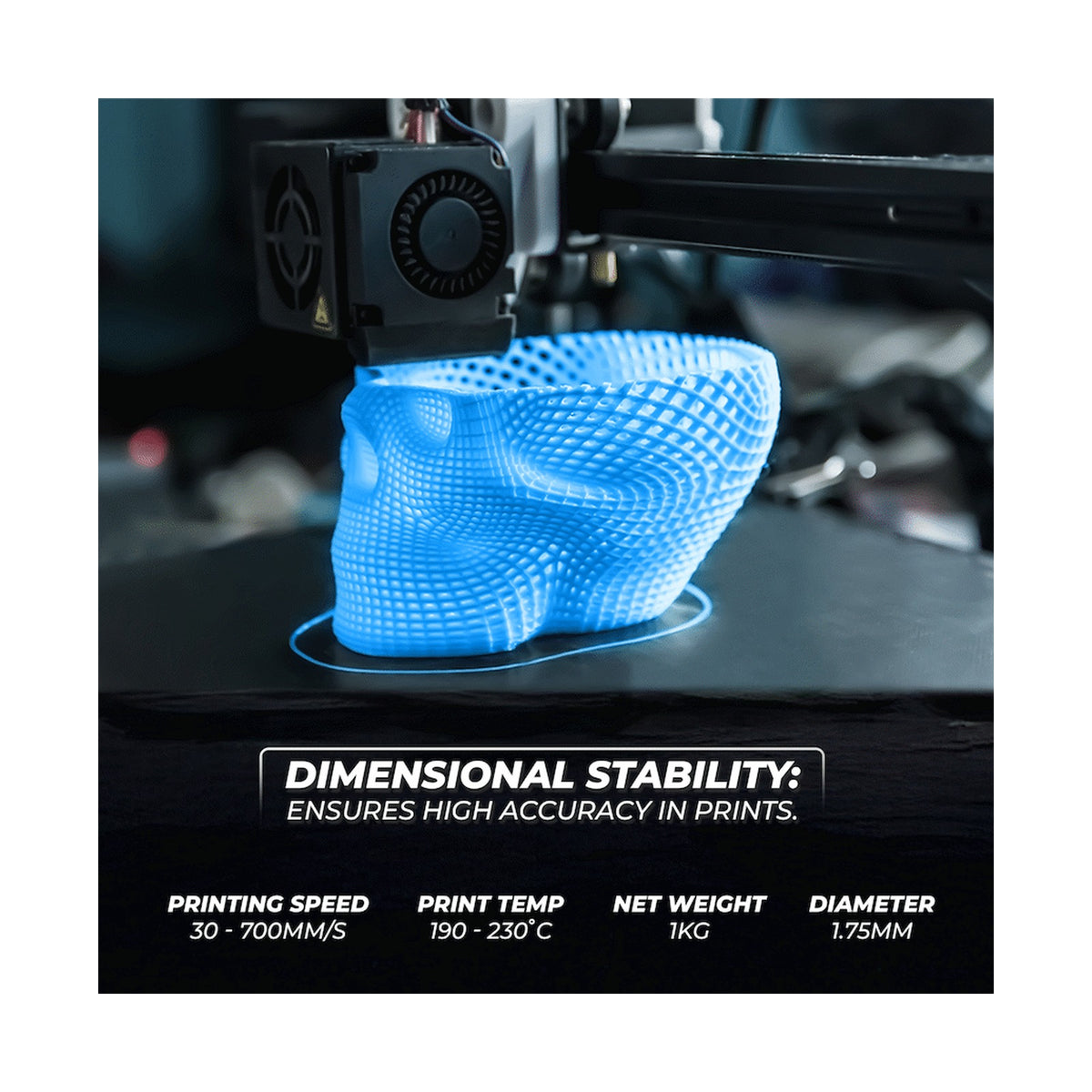 Creality Hyper PLA Filament RFID Blue