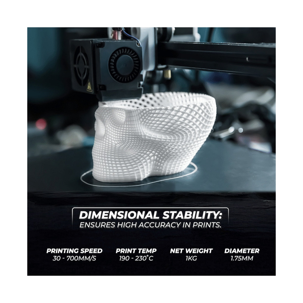 Creality Hyper PLA Filament RFID - White