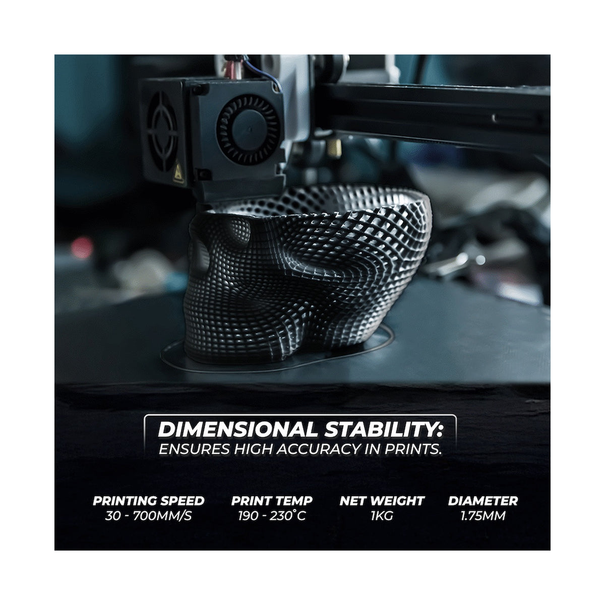 Creality Hyper PLA Filament RFID Black