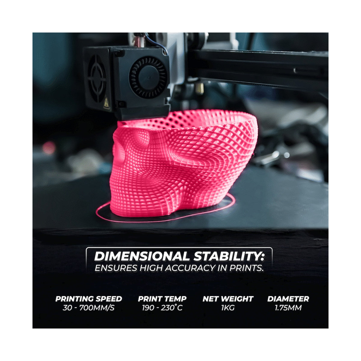 Creality Hyper PLA Filament RFID Viva Magenta