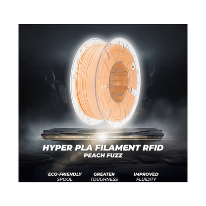 Creality Hyper PLA Filament RFID Peach Fuzz