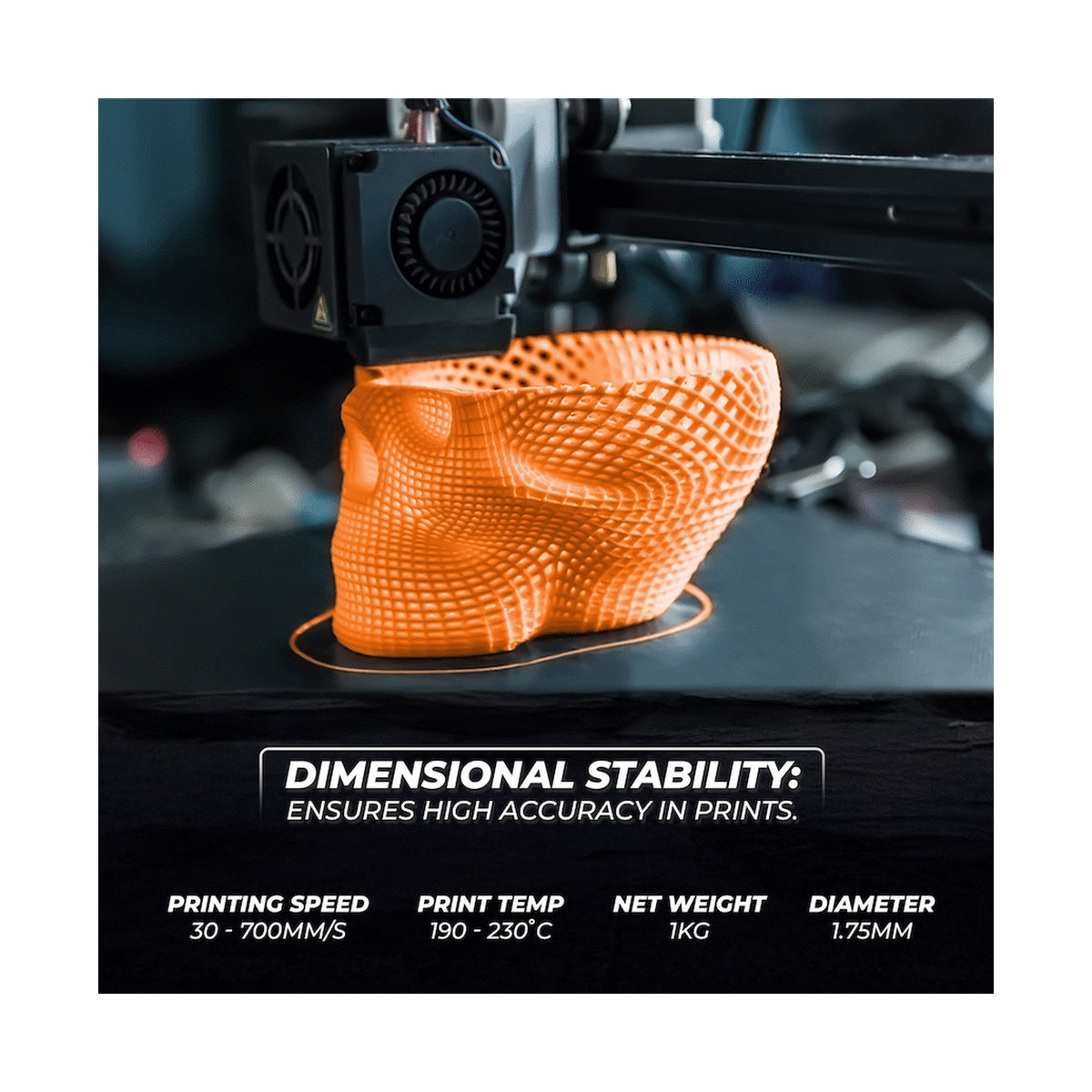 Creality Hyper PLA Filament RFID - Orange