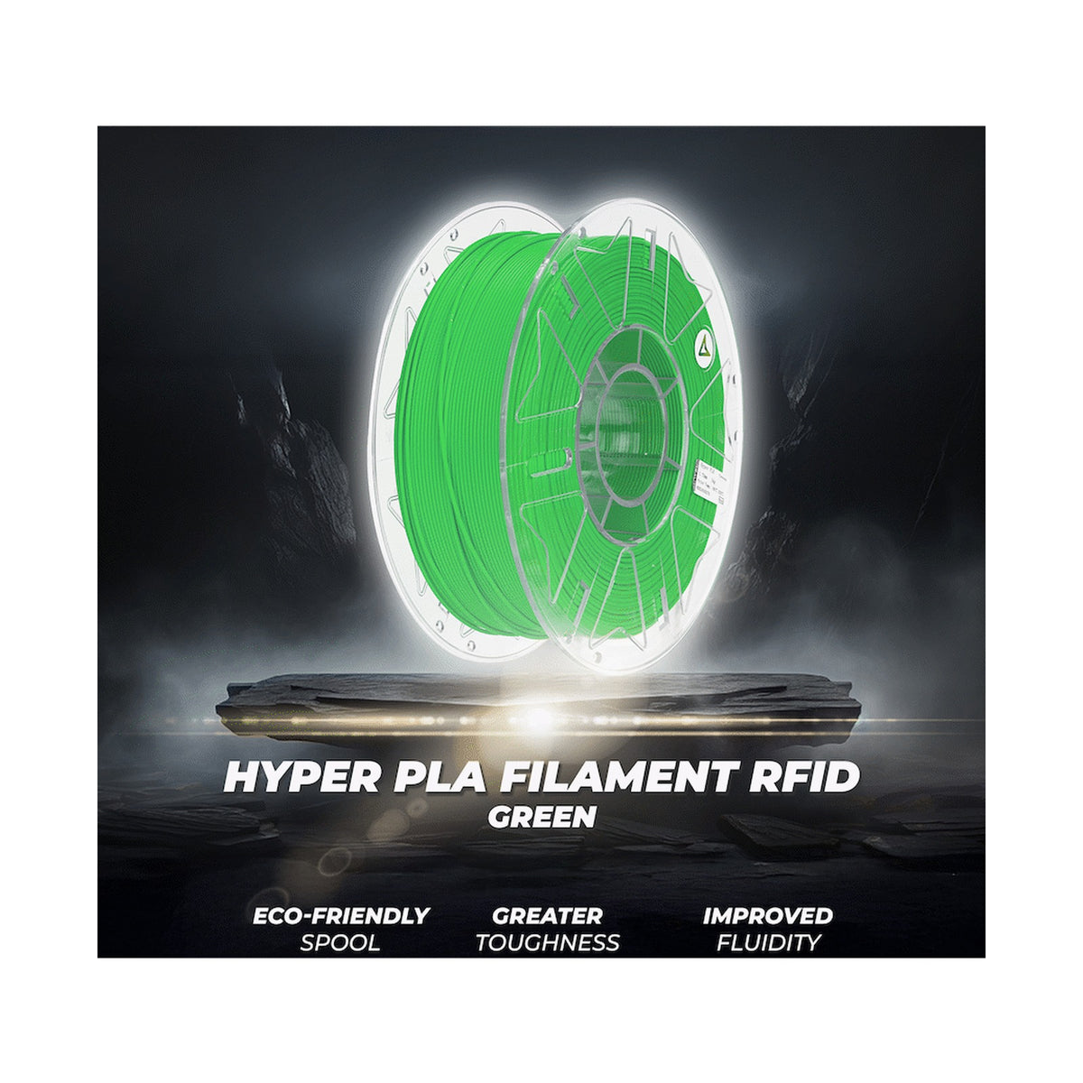 Creality Hyper PLA Filament - RFID - Green