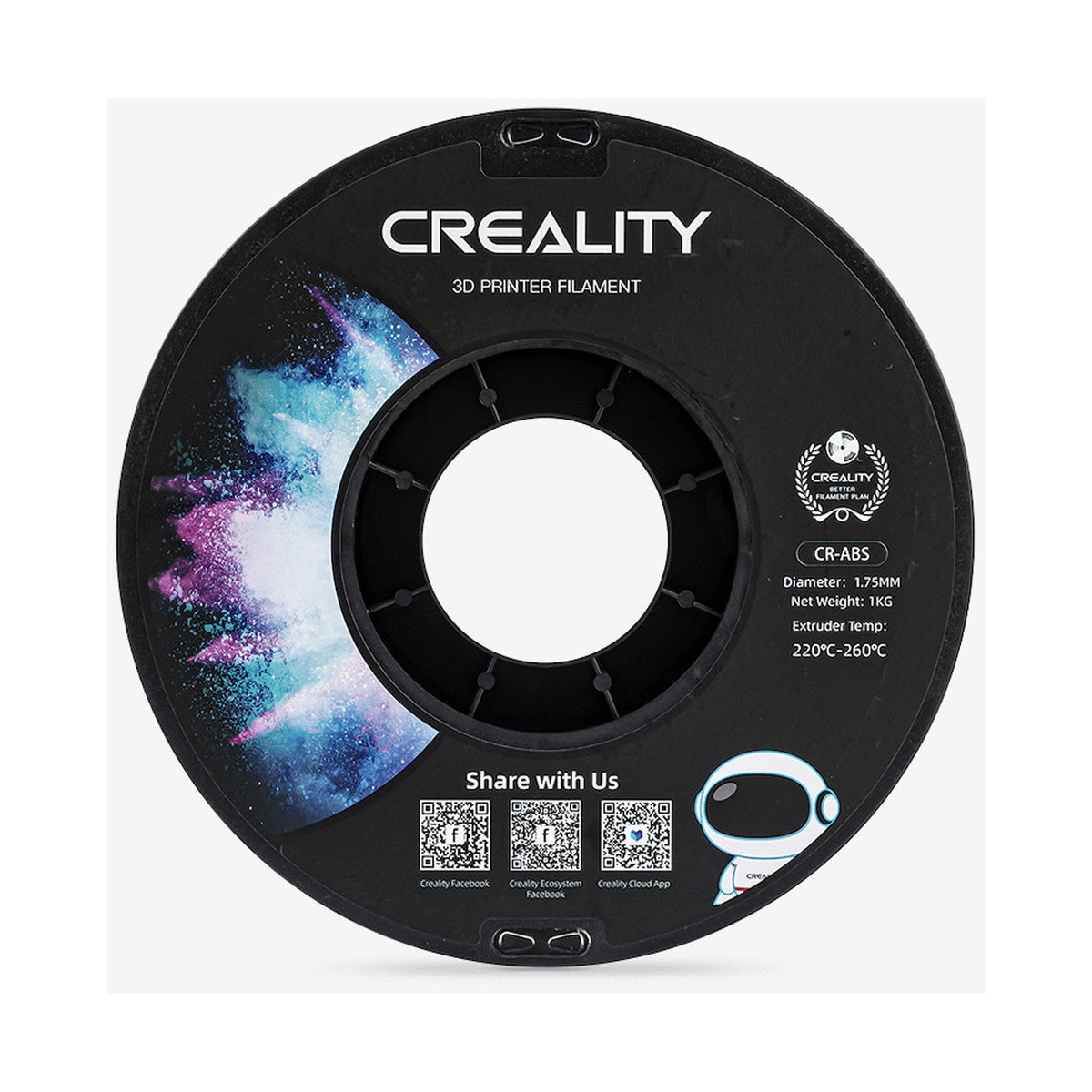 Creality ABS Filament - Black 1kg