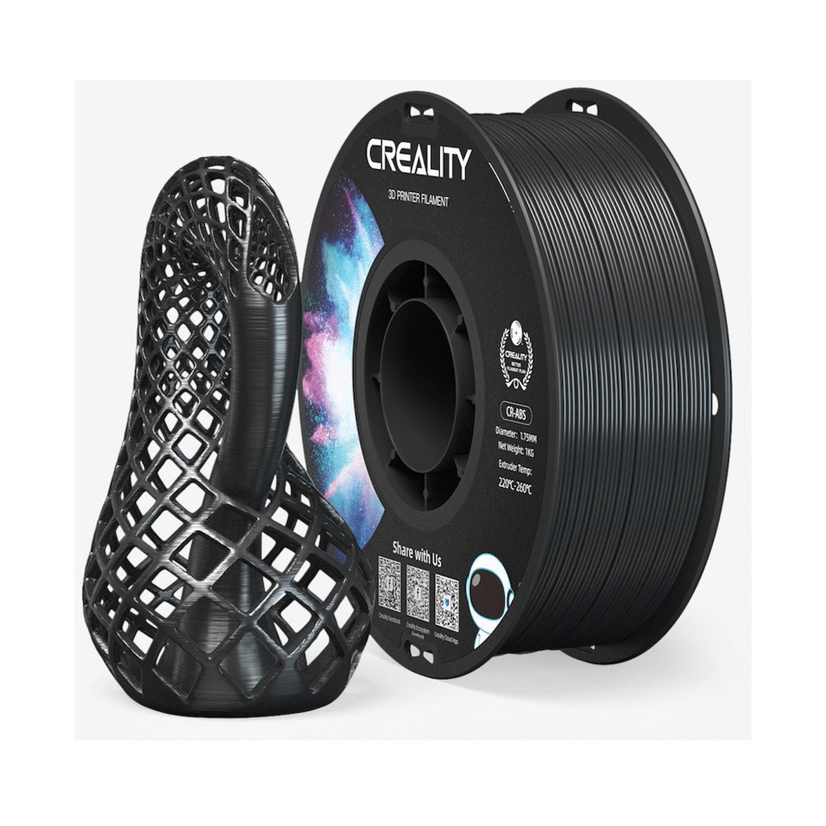 Creality ABS Filament - Black 1kg