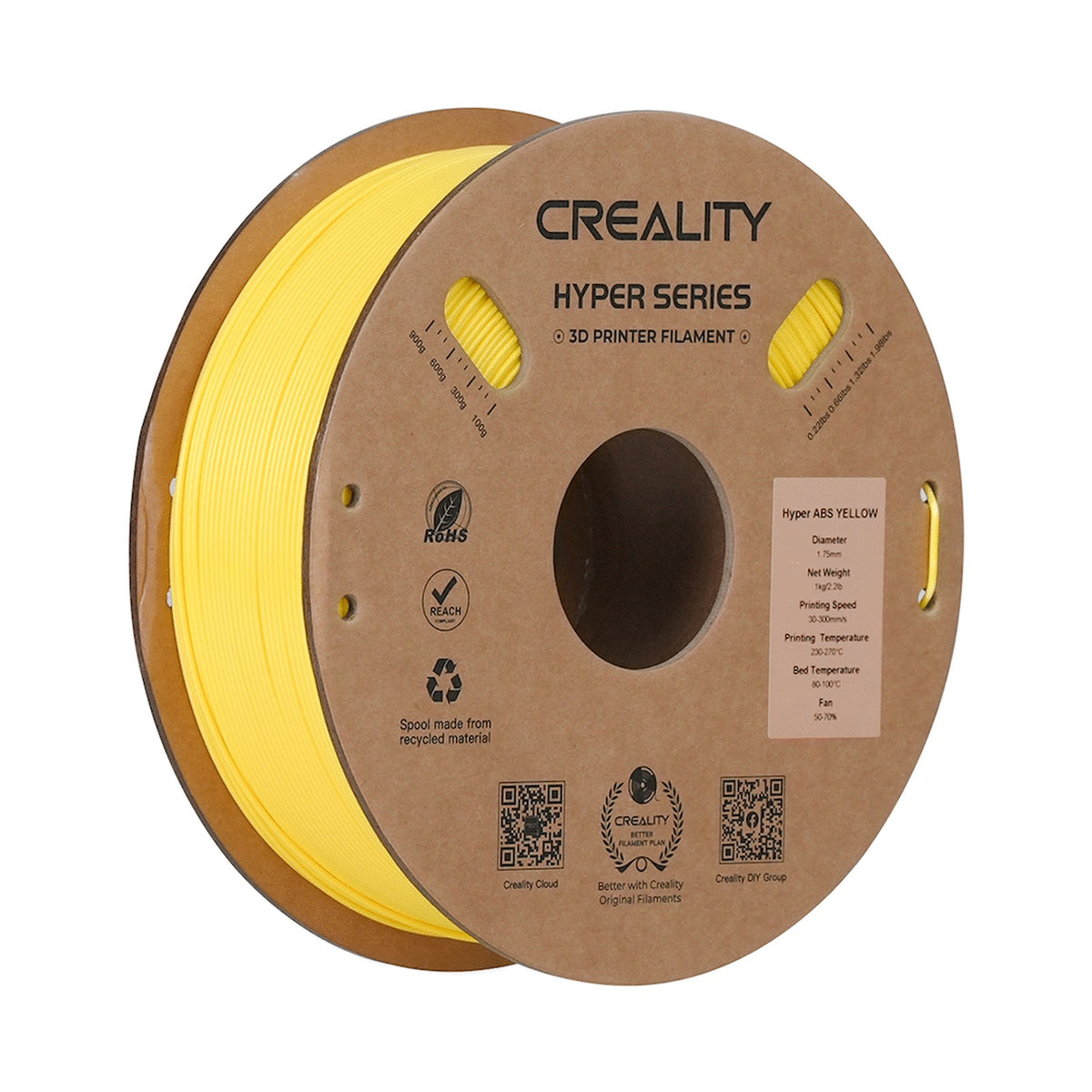 Creality Hyper ABS Yellow - 1KG