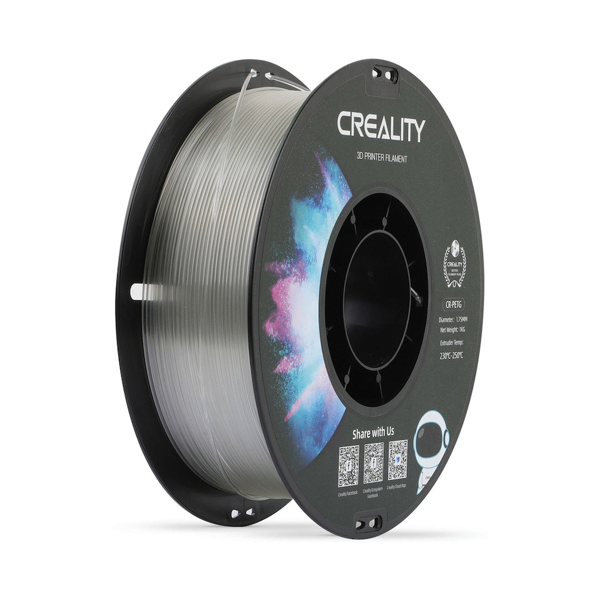 Creality PETG Filament - Transparent - 1kg