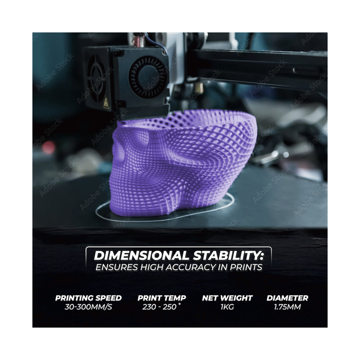Creality PETG Filament Purple 1Kg
