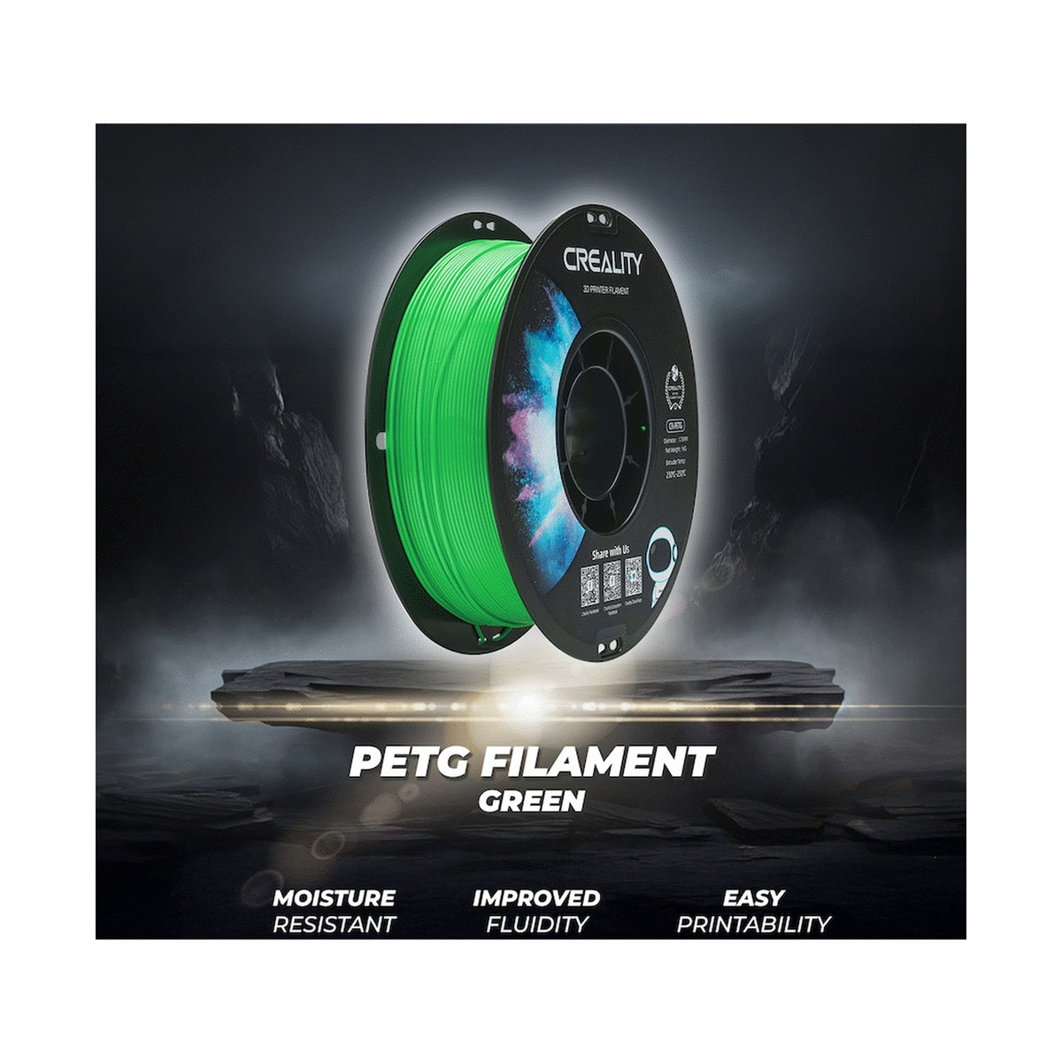 Creality PETG Filament - Green 1kg