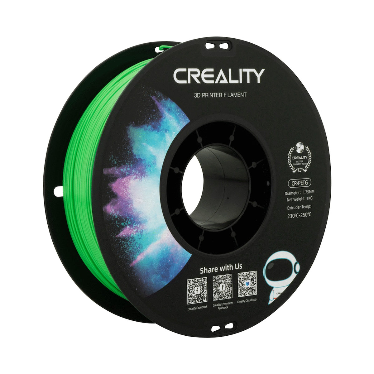 Creality PETG Filament - Green 1kg