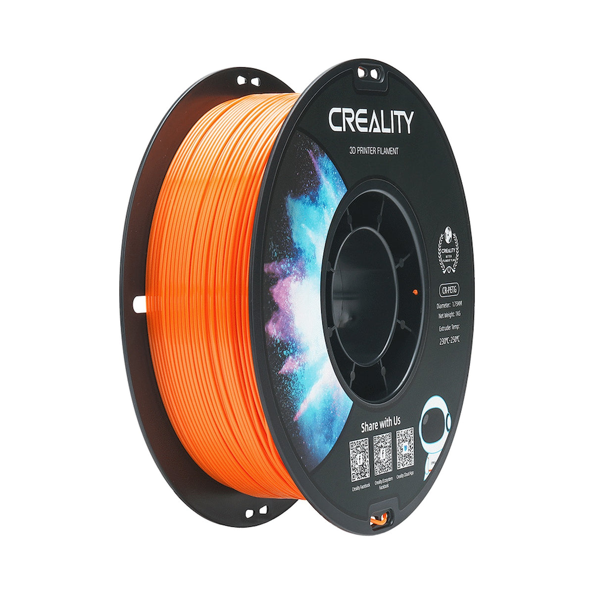 Creality PETG Filament - Orange - 1kg