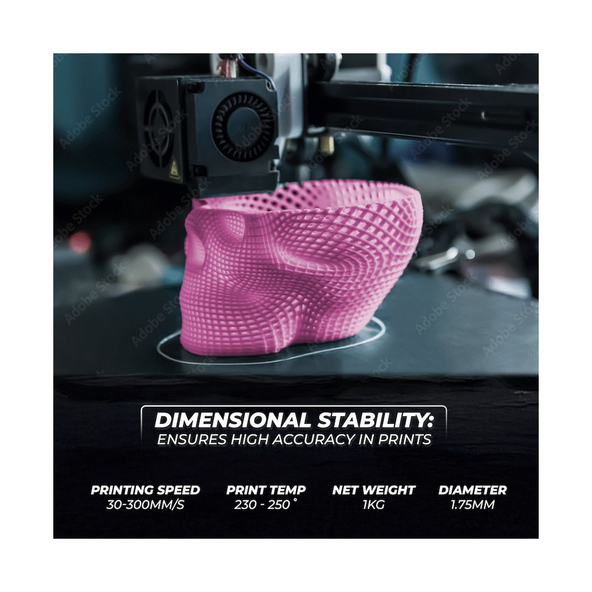 Creality PETG Filament Pink 1Kg