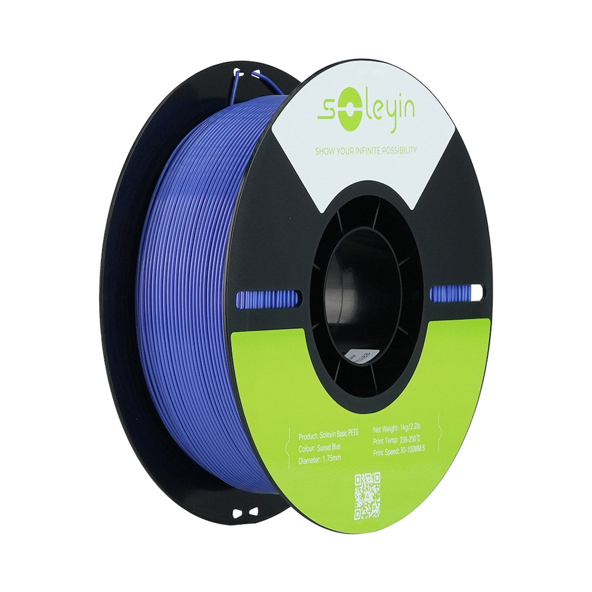 Soleyin Basic PETG Sunset Blue_1.75_1KG