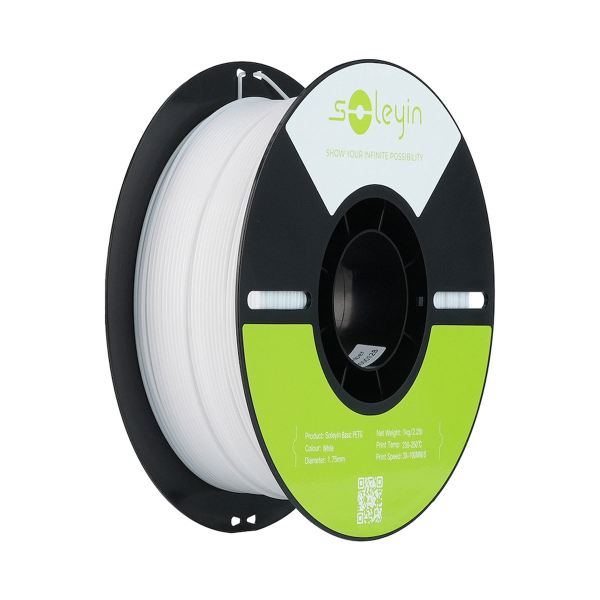 Soleyin Basic PETG White_1.75_1KG