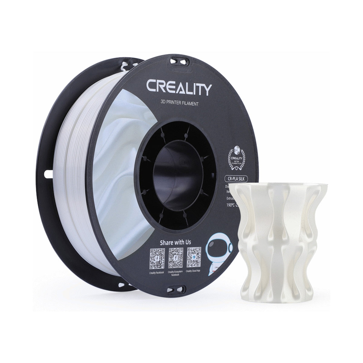 Creality Silk Filament PLA White 1kg