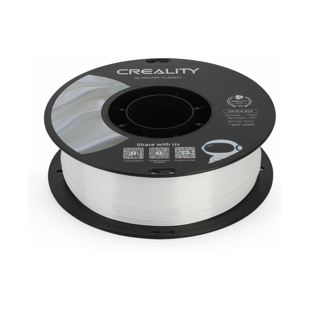 Creality Silk Filament PLA White 1kg