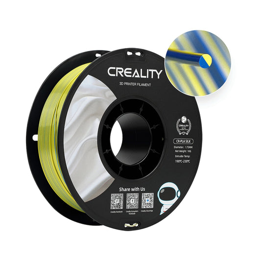 Creality Dual Silk Filament PLA Yellow-Blue 1kg