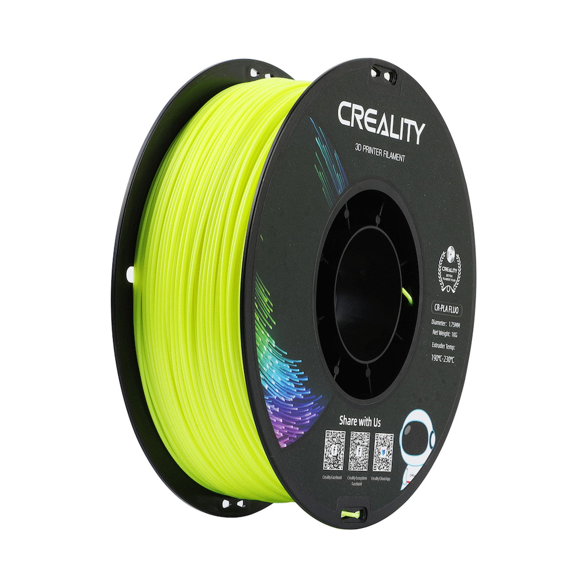 Creality PLA Filament - Fluorescent Yellow - 1kg