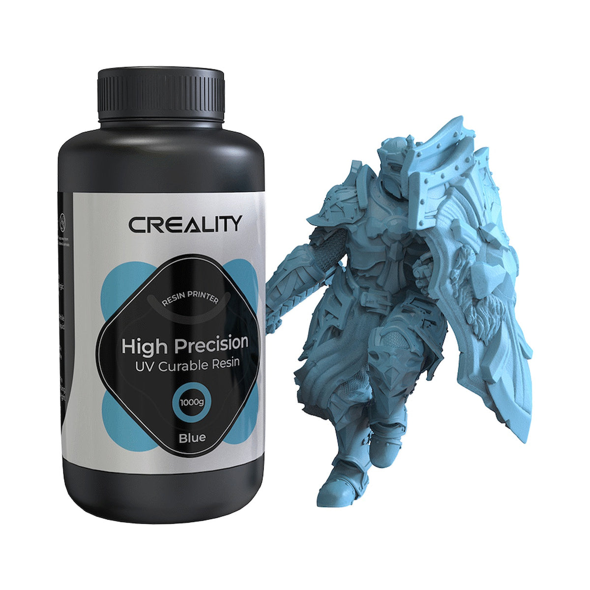 Creality 8K High Precision UV Curable Resin 1kg - Blue