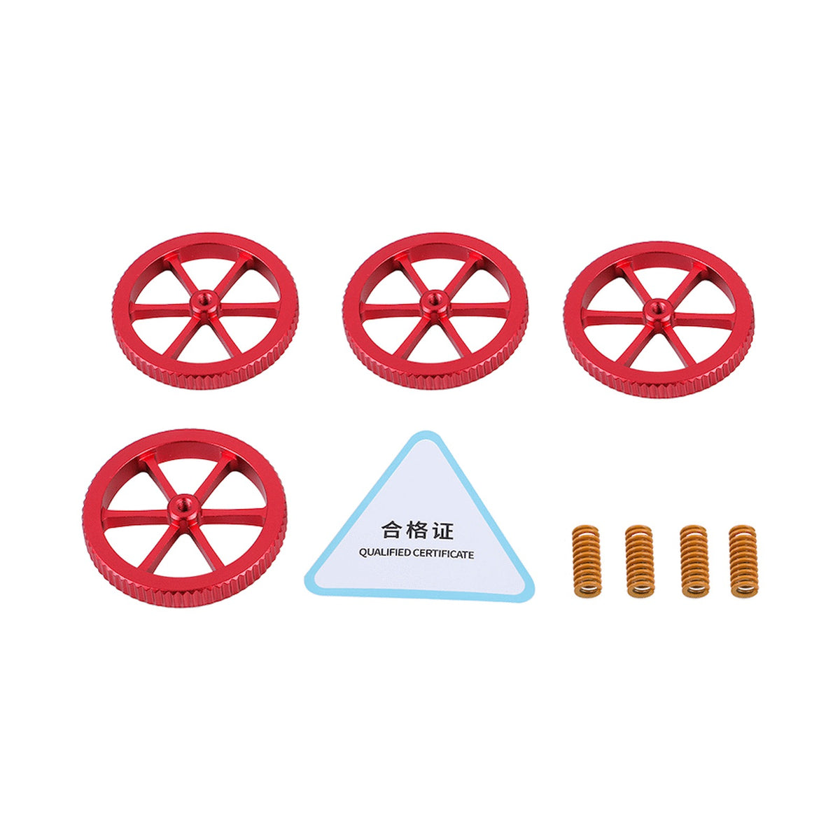 Creality Levelling Kit Springs and Screw Wheel set of 4