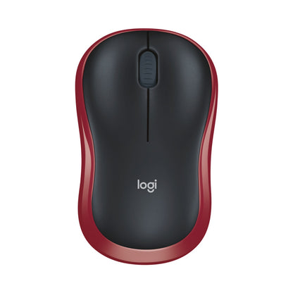 Logitech(R) M185 Wireless Mouse - RED