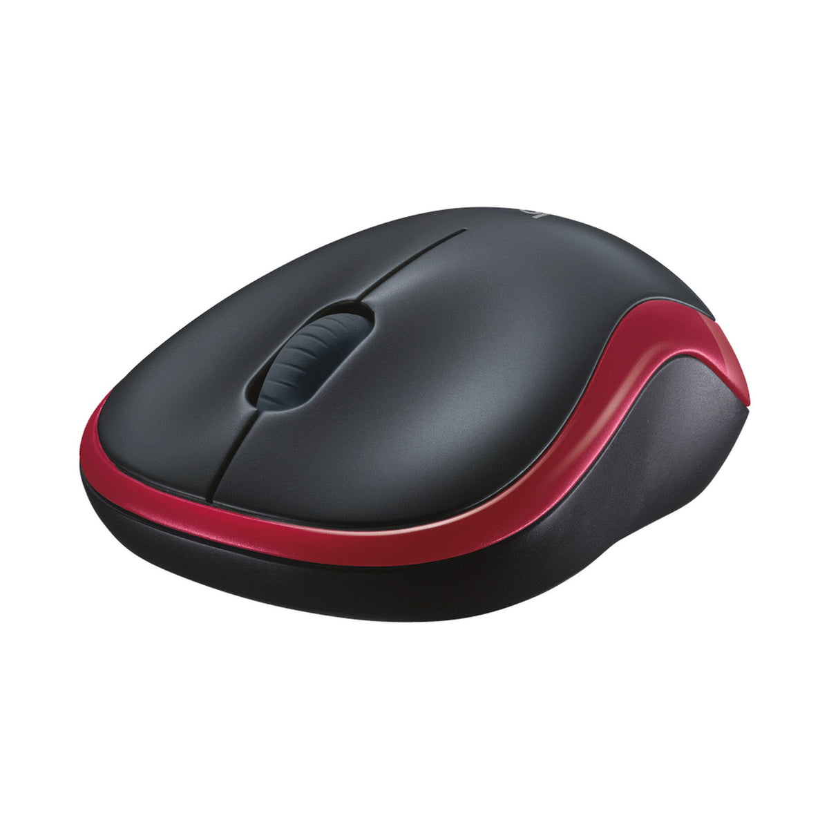 Logitech(R) M185 Wireless Mouse - RED