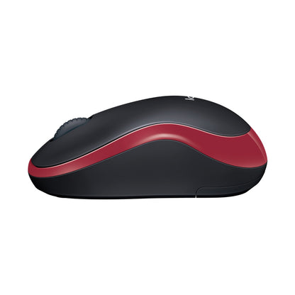Logitech(R) M185 Wireless Mouse - RED