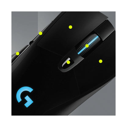 Logitech(R) G703 Lightspeed Wireless Gaming Mouse - Black