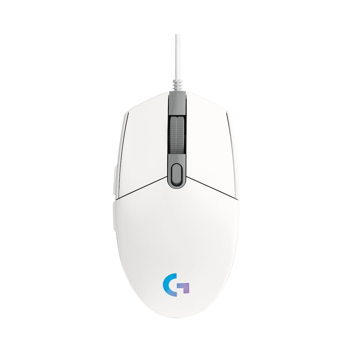 Logitech(R) G102 Lightsync Gaming Mouse - White