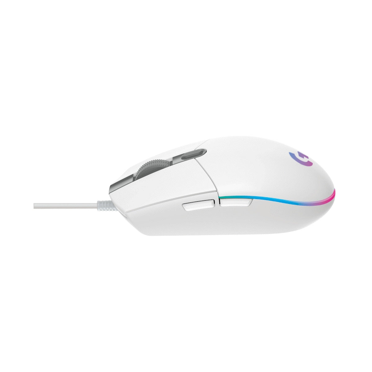 Logitech(R) G102 Lightsync Gaming Mouse - White