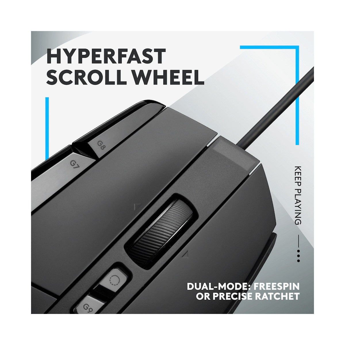 Logitech(R) G502 X Gaming Mouse - Black