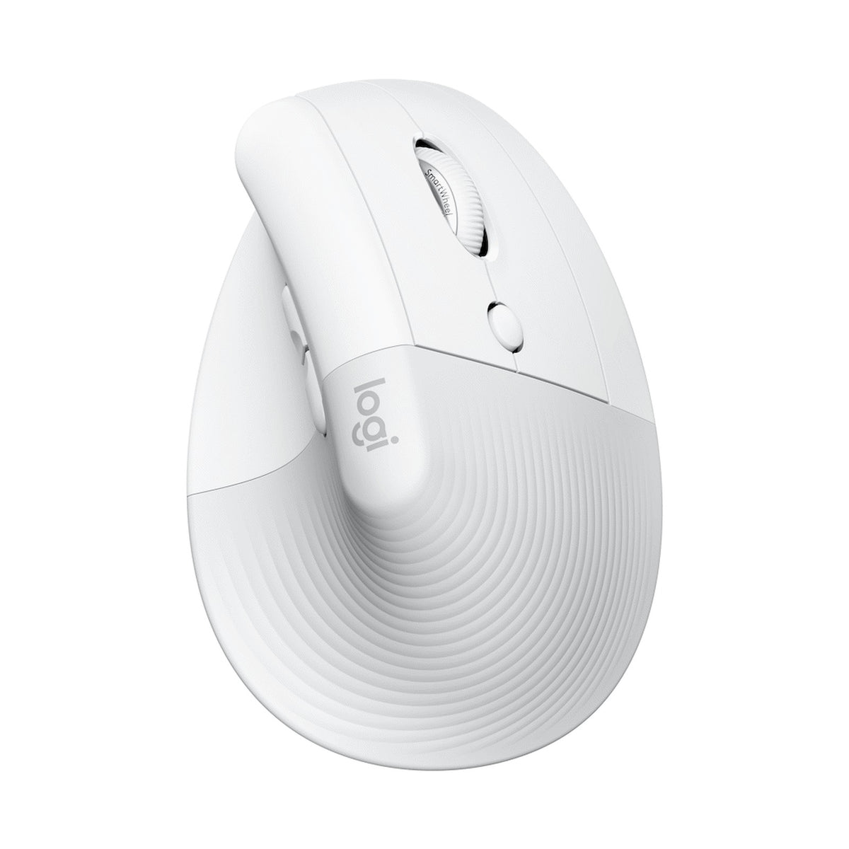 Logitech(R) Lift Vertical Ergonomic Mouse - Off-White/PALE GREY