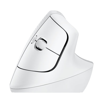 Logitech(R) Lift Vertical Ergonomic Mouse - Off-White/PALE GREY